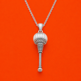 Hanuman Gada Lab Diamond Pendant